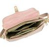 Kožená crossbody kabelka Luka 25-036-2 růžová