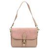 Kožená crossbody kabelka Luka 25-036-2 růžová