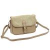 Kožená crossbody kabelka Luka 25-036-2 taupe