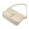 Kožená crossbody kabelka Luka 25-036-2 béžová