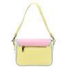 Kožená crossbody kabelka Luka 25-036 MULTI žlutá