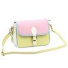 Kožená crossbody kabelka Luka 25-036 MULTI žlutá