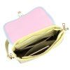 Kožená crossbody kabelka Luka 25-036 MULTI žlutá