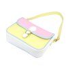 Kožená crossbody kabelka Luka 25-036 MULTI žlutá