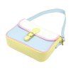Kožená crossbody kabelka Luka 25-036 MULTI modrá