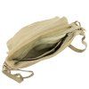 Kožená crossbody kabelka Luka 24-090 béžová