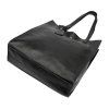 Kožená shopper bag kabelka Luka 25-041 DL černá