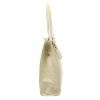 Kožená shopper bag kabelka Luka 25-041 DL béžová