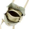 Kožená shopper bag kabelka Luka 25-041 DL béžová