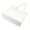 Kožená shopper bag kabelka Luka 25-041 DL bílá