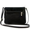 Kožená crossbody kabelka Luka 26-016 černá