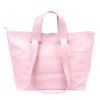 Kožená shopper bag kabelka Luka 25-078 DL růžová