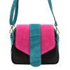 Kožená crossbody kabelka Luka 26-133 černá