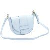 Kožená crossbody kabelka Luka 25-049 D DL světle modrá