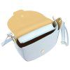 Kožená crossbody kabelka Luka 25-049 D DL světle modrá