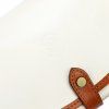 Kožená crossbody kabelka Florence 49-1cream / camel