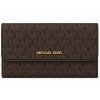 Dámská peněženka Michael Kors Jet Set Monogram Brown