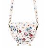 Kožená crossbody kabelka Luka 19 16 bílá