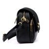 Kožená crossbody kabelka 19-68-05 Bz černá