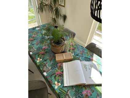 Tablecloth Jungle grey