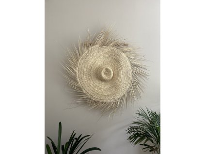 Raffia oversized hat 80cm