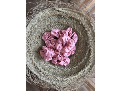 Scrunchie rosa