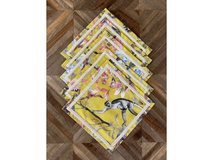Cloth napkin Monkeys