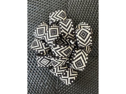 Napkin rings black