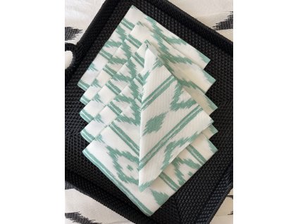 Ikat ubrousky verde