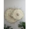 Raffia oversized klobouk 80cm