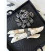 Napkin rings black