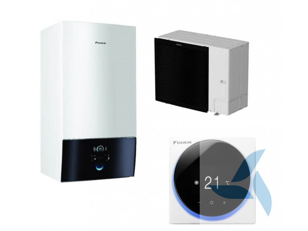 1 Daikin Altherma 3 produkt nastenna jednotka čierna