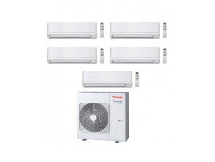 climatizzatore condizionatore toshiba serie new seiya r32 wifi opzionale penta split inverter 7000 7000 7000 7000 7000 btu con ue ras 5m34u2avg e novita classe aa (3)