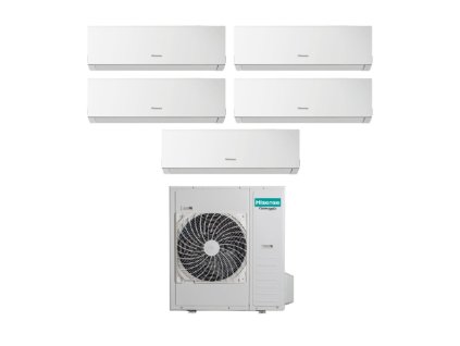 Hisense multisplit 5AMW125 12,5 kW + 3x 2,5 kW Comfort DJ25VEOBG + 2x 3,5 kW Comfort DJ35VEOBG