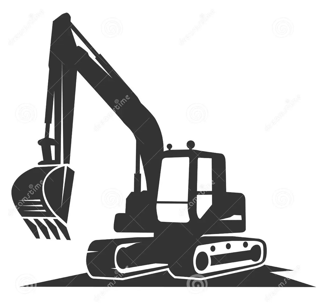 silhouette-vector-black-excavator-white-background-eps-file-available-137387630
