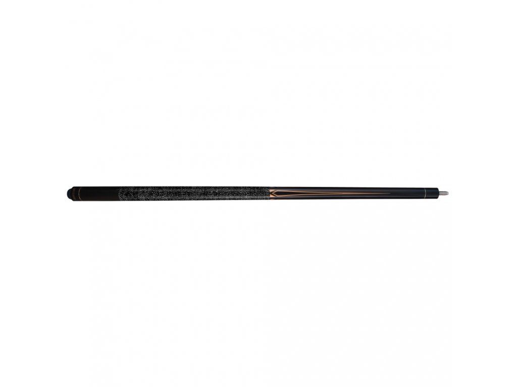 Černozlaté poolové tágo Artemis Black/Gold – celek