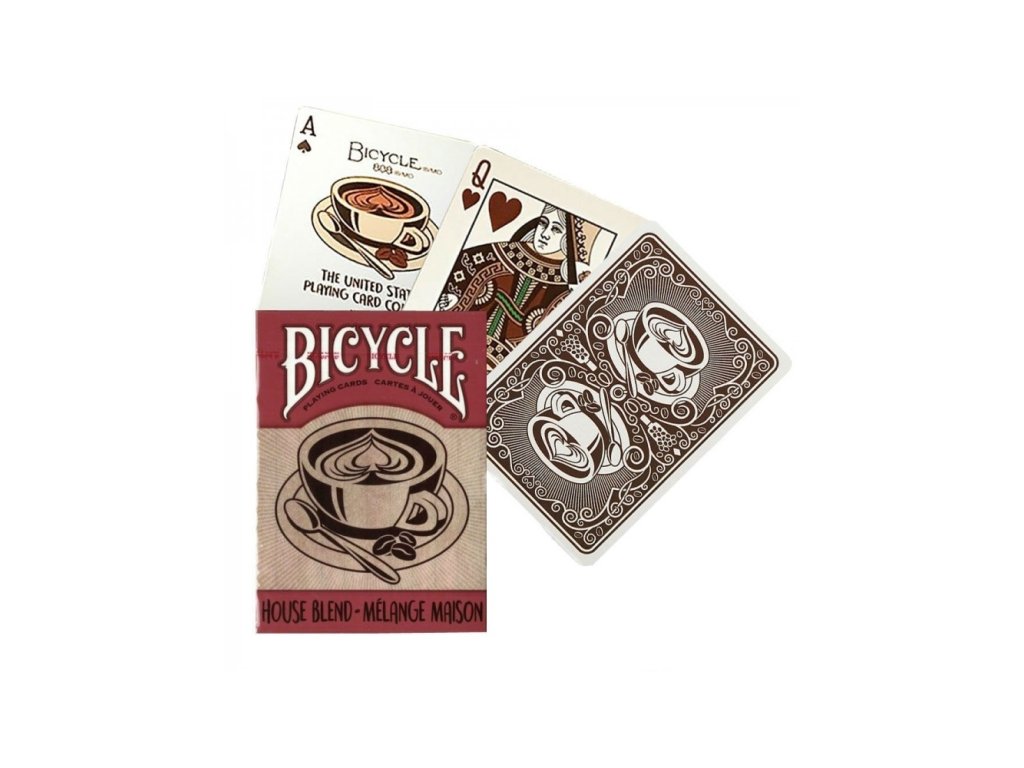Hraci karty Bicycle House Blend iKule nik.cz