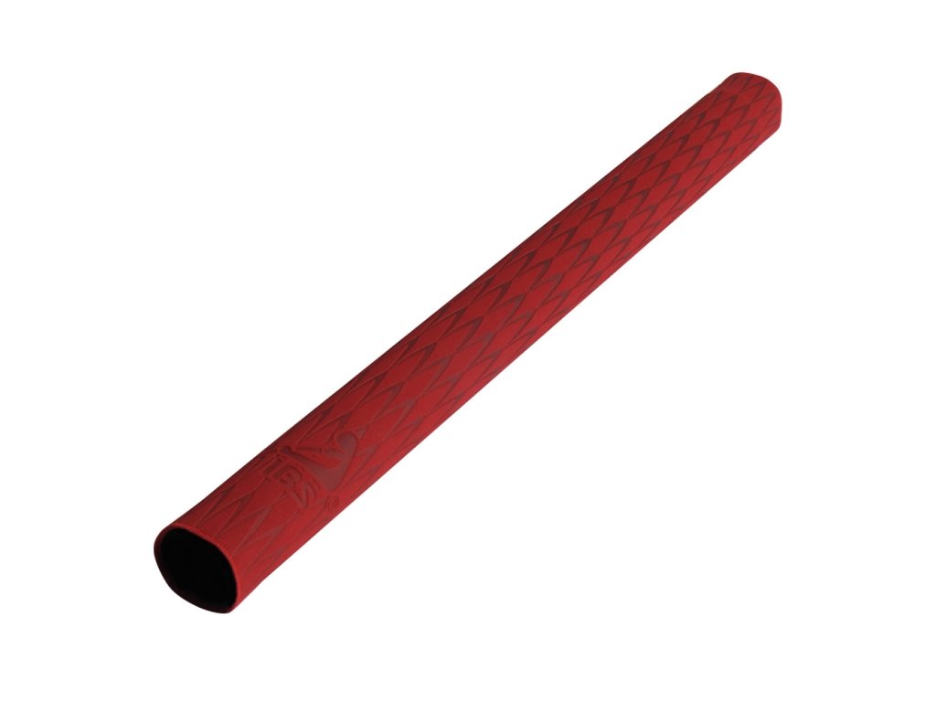 Návlek na tágo IBS Super Grip Wave samet červený 32cm