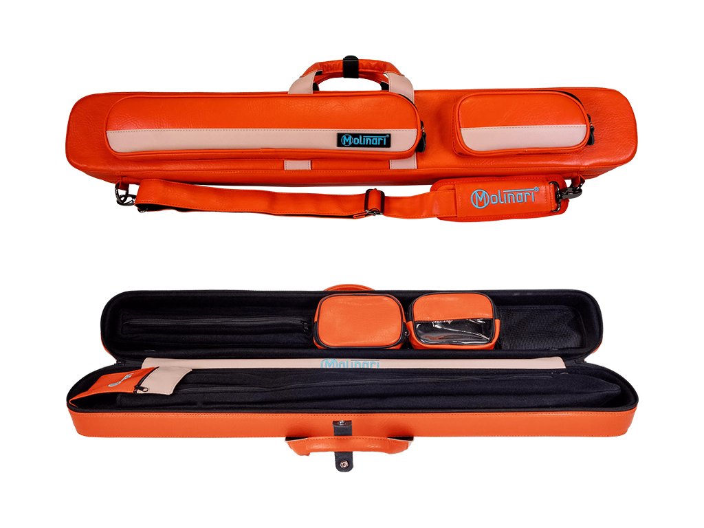 Pouzdro na tágo Flatbag Molinari Retro Orange/Pink 2/4