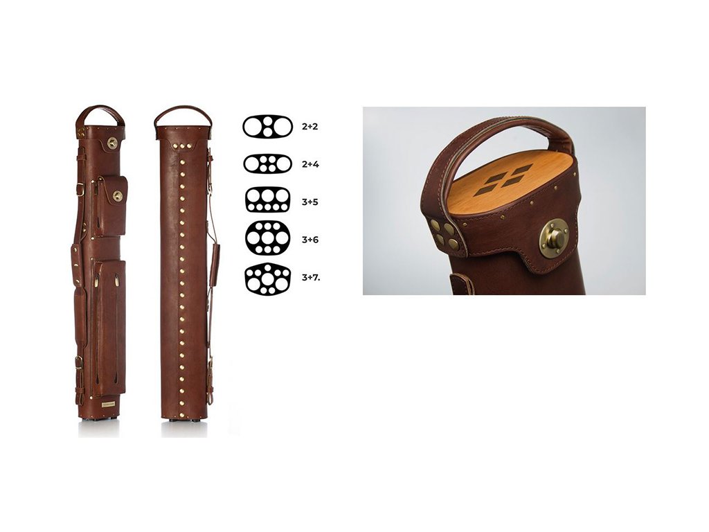 Tubus na tága Tango Pampus MKT 2/4 Full Grain kůže