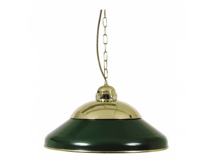 Lampa samostatná zelená mosaz 45cm