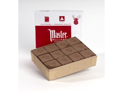 Kulečníková křída Master Brown hnědá