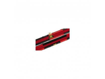 Kufr na tágo Peradon kožený Thin Black/Red jednodílné