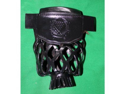 Kožené koše Black set 6 ks