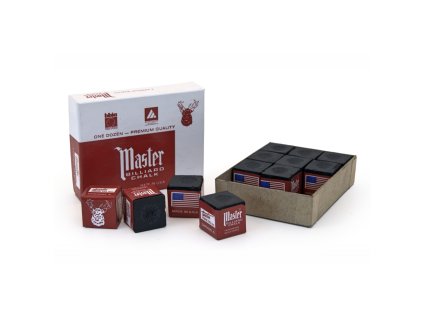 Kulečníková křída Master Black černá