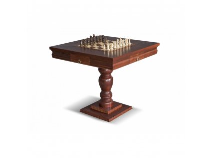 Šachový stolek Kasparov 81x81 masiv