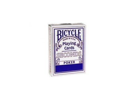 Hrací karty Bicycle Seconds – modré