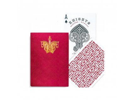 Hrací karty Ellusionist Knights Red