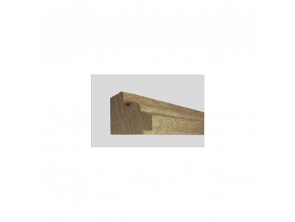 Dřevěné lišty pro mantinely Artemis profil 37 - set