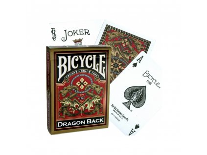 Bicycle Gold Dragon Back